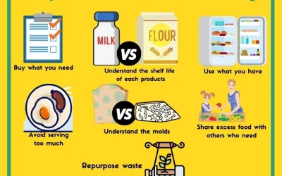 8 tips to reduce food wastage