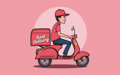 What happens when a Food-delivery person is tested positive for COVID-19?